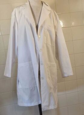 White Lab Coat Meta Fundamentals Size M
